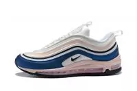 femmes nike air max 97 en promo blue pink